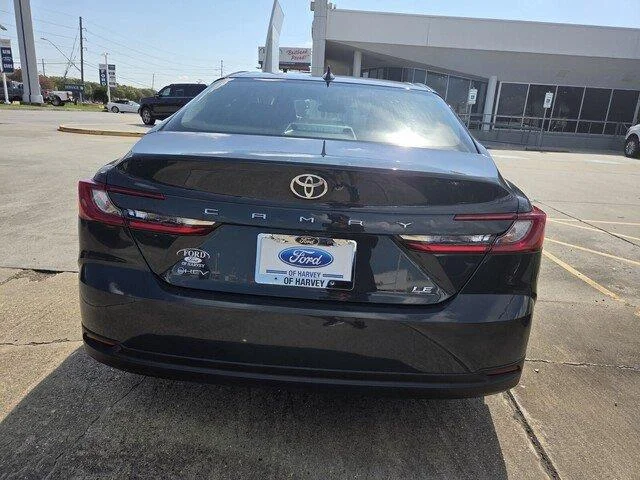 Used 2025 BLACK Toyota LE image 4