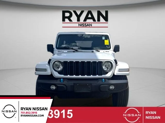 Certified Used 2024 White Jeep Sport S 4xe image 1