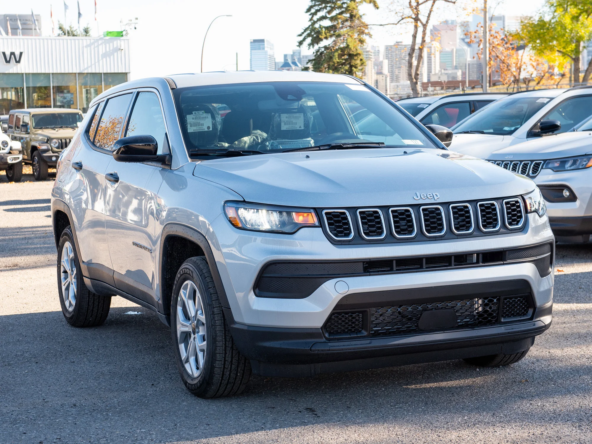 New 2026 Silver Jeep Sport* image 6
