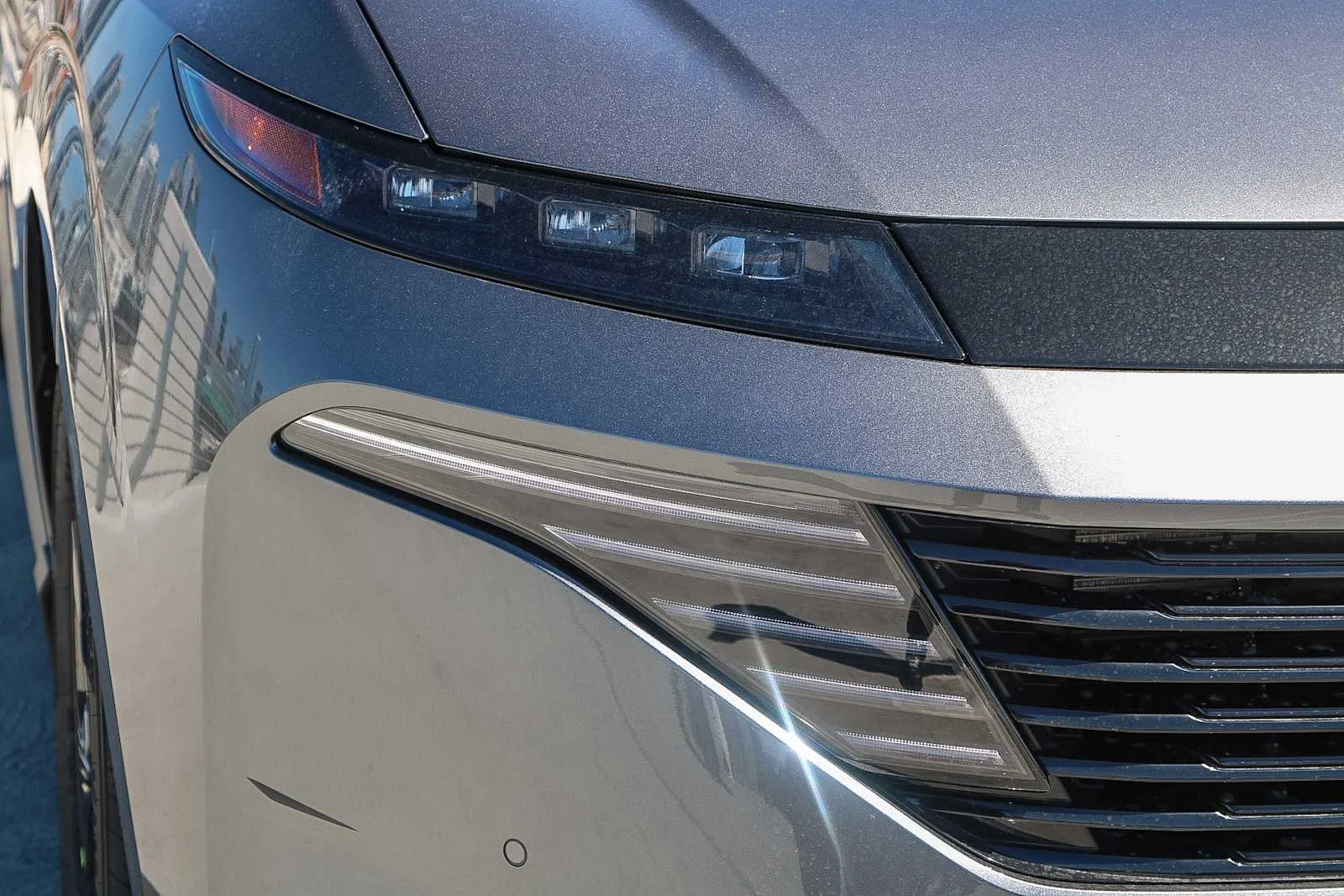 New 2026 Gun Metallic Nissan SV image 4