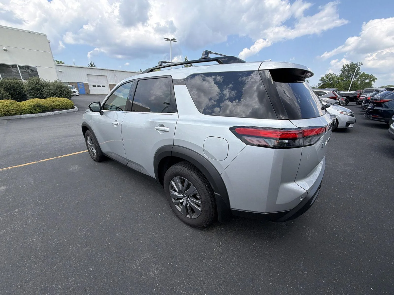 Used 2024 Brilliant Silver Metallic Nissan SV image 8