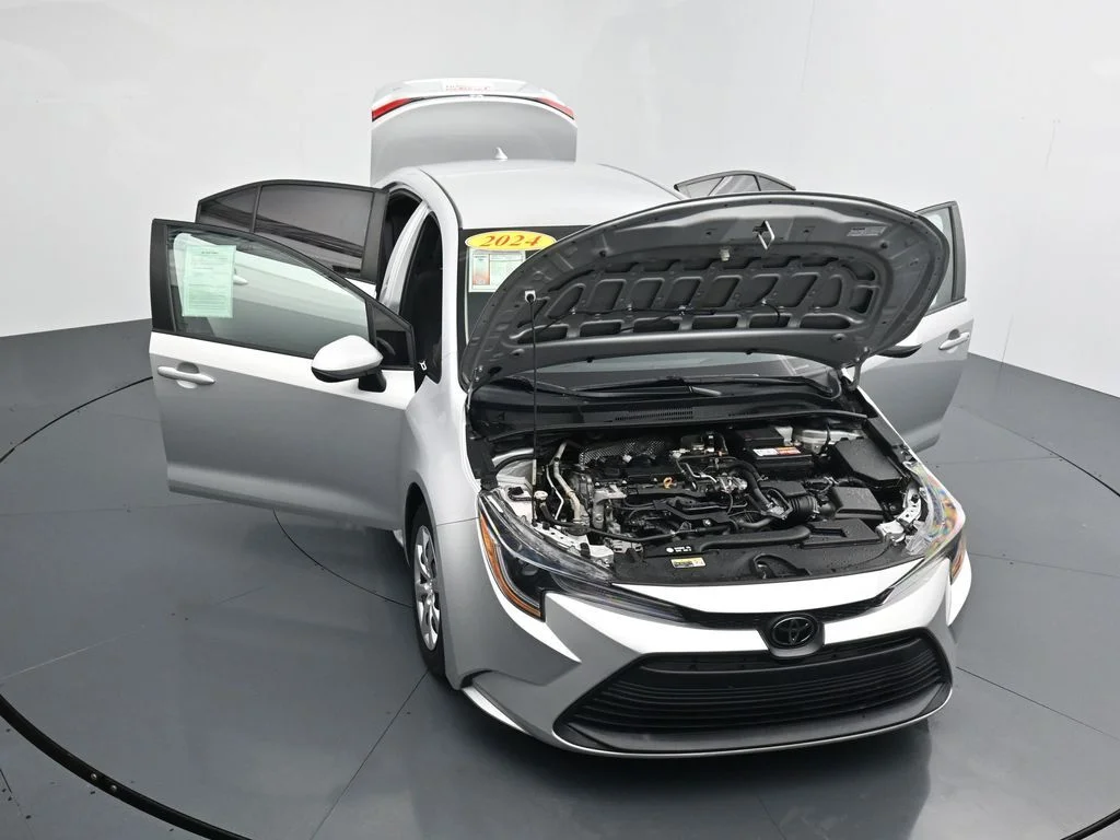 Used 2024 Silver Toyota LE image 35