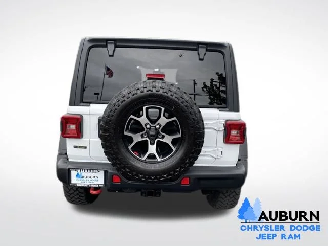 Used 2021 White Jeep Unlimited Rubicon image 6