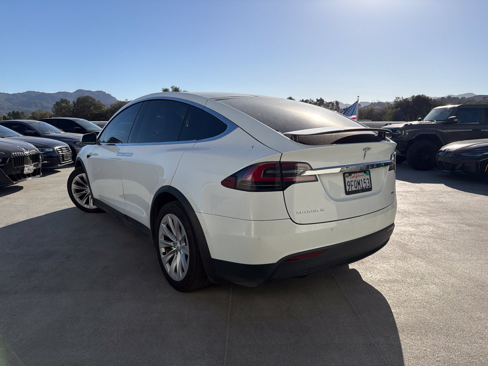 Used 2018 Tesla Model X 75D with VIN 5YJXCBE27JF129268 for sale in Westlake Village, CA