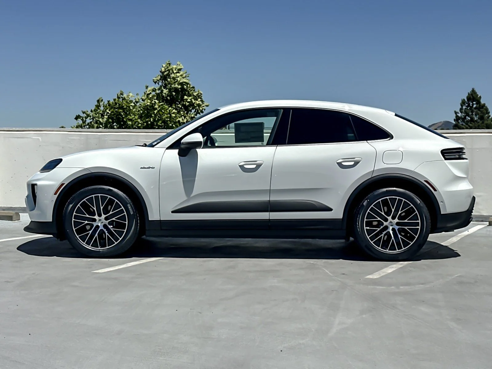 New 2026 White Porsche Electric image 2