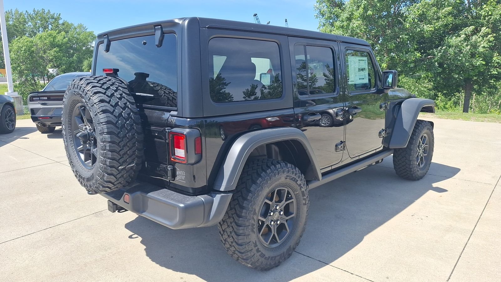 New 2026 Black Clear-Coat Exterior Paint Jeep Willys image 4