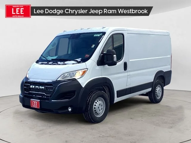 New 2026 Bright White Clearcoat Ram PROMASTER 1500 TRADESMAN CARGO VAN LOW ROOF 118