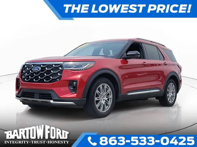 Used 2026 Red Ford Platinum image 1