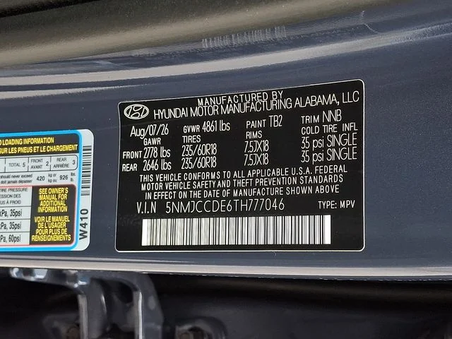 New 2026 Blue Hyundai SEL Premium image 22
