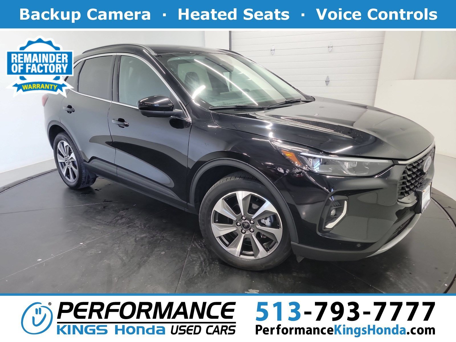 Used 2023 Black Metallic Ford Platinum image 1