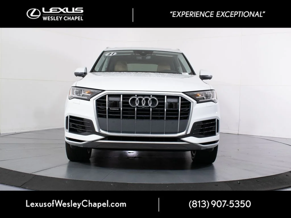 Used 2021 White Audi 55 Premium Plus image 13