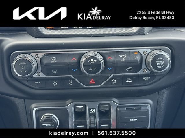 Used 2021 White Jeep Unlimited Sahara Altitude image 24