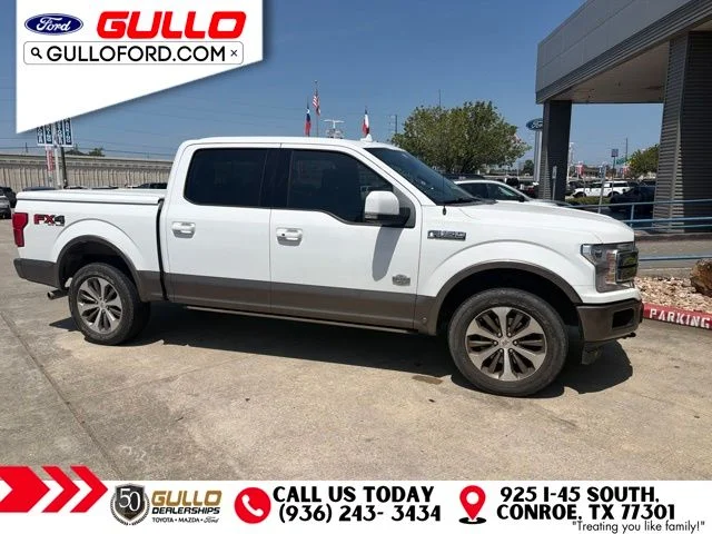 Used 2019 Oxford White Ford King Ranch image 2