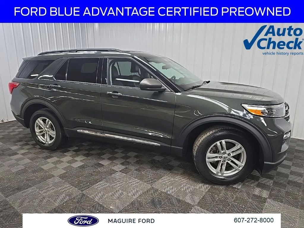 Used 2024 Green Metallic Ford XLT image 1