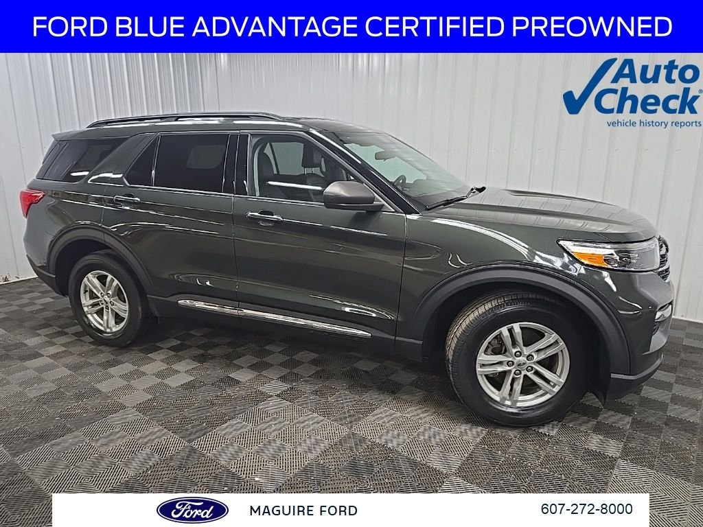 Used 2024 Green Metallic Ford XLT image 1