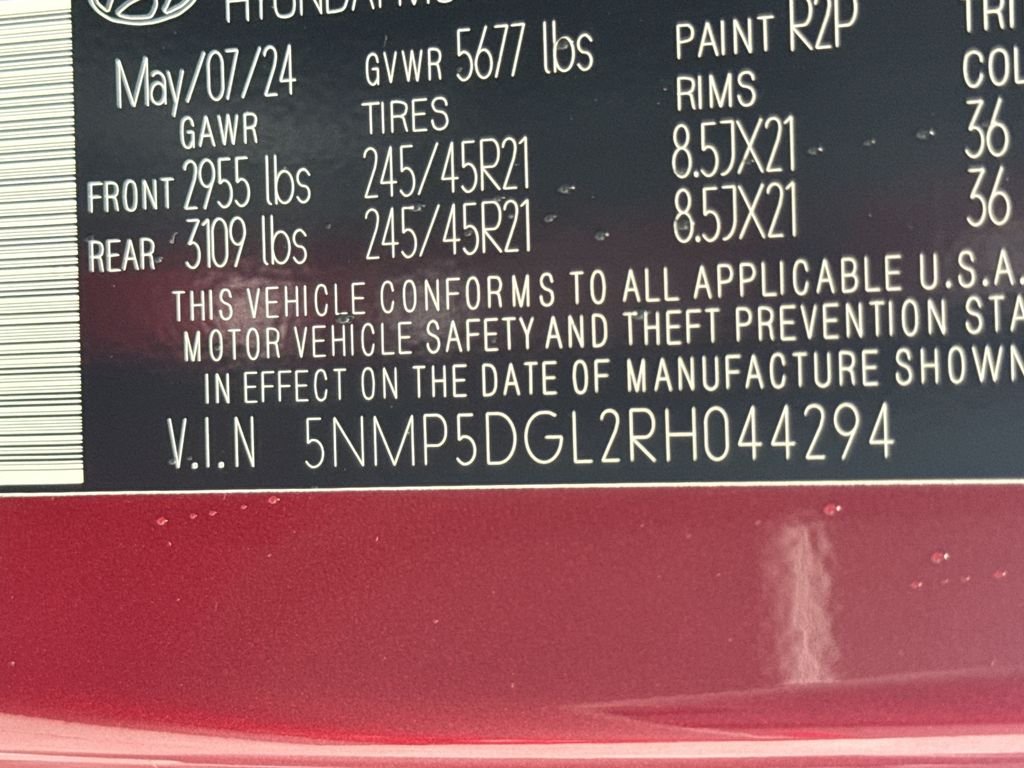 2024 Hyundai Santa Fe Calligraphy - Photo 34