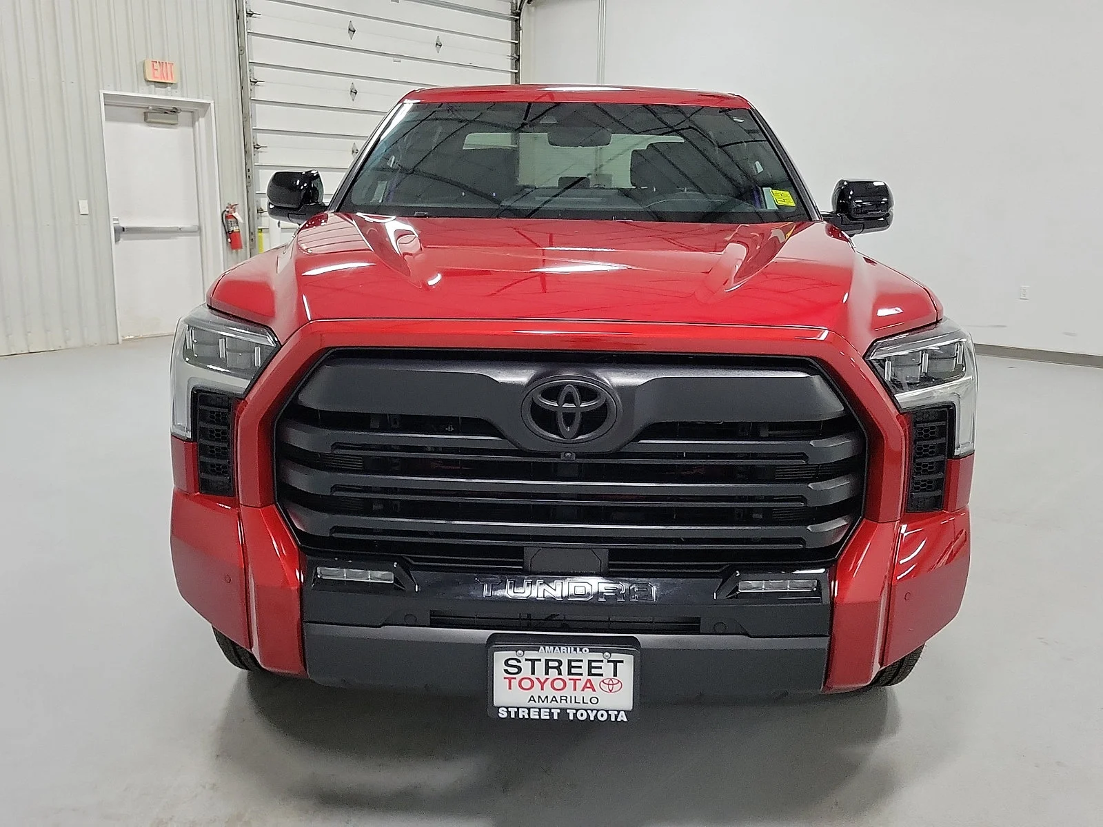 New 2026 Red Toyota Limited Hybrid image 2