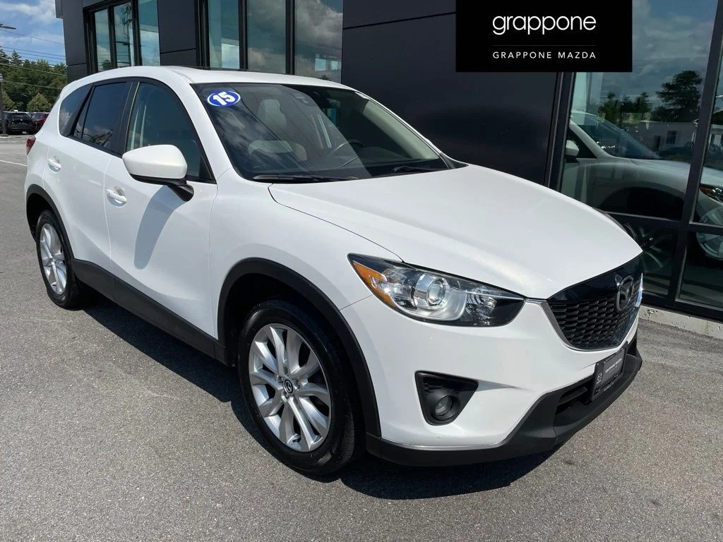 Used 2015 White Mazda Grand Touring image 1