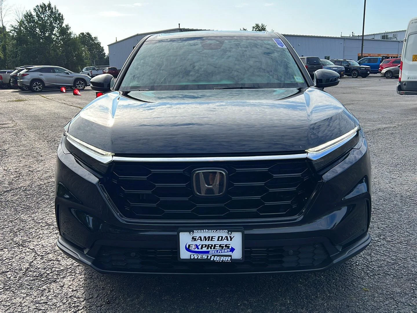 Used 2024 Crystal Black Pearl Honda EX-L image 2