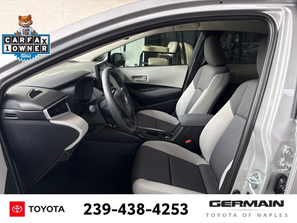 Certified Used 2025 Silver Toyota LE image 11