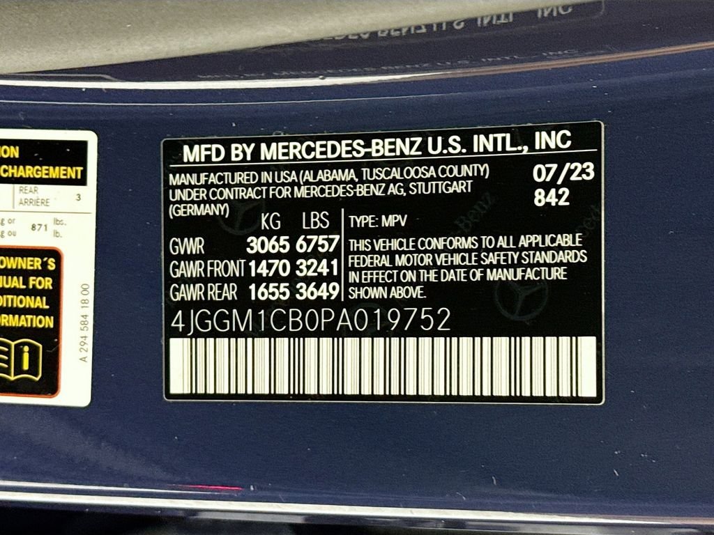 Certified Used 2023 Twilight Blue Metallic Mercedes-Benz 350 SUV image 34