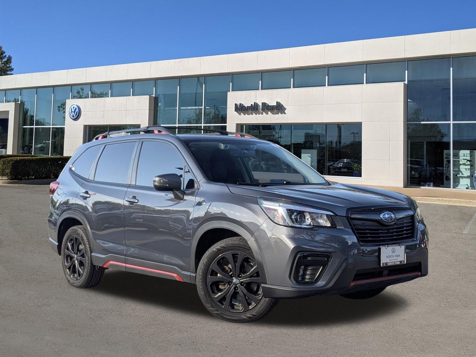 Used 2020 Magnetite Gray Metallic Subaru Sport image 1