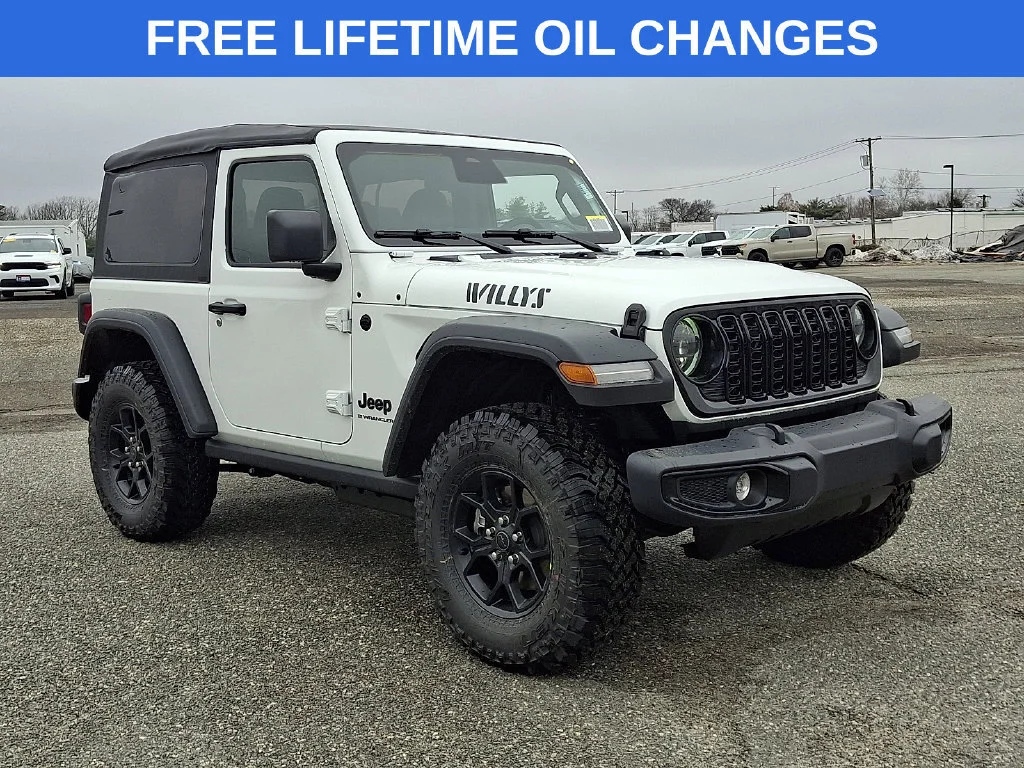 New 2026 Bright White Clear-Coat Exterior Paint Jeep Willys image 1