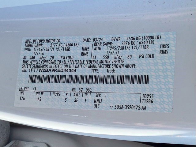 Used 2024 Oxford White Ford XL image 47