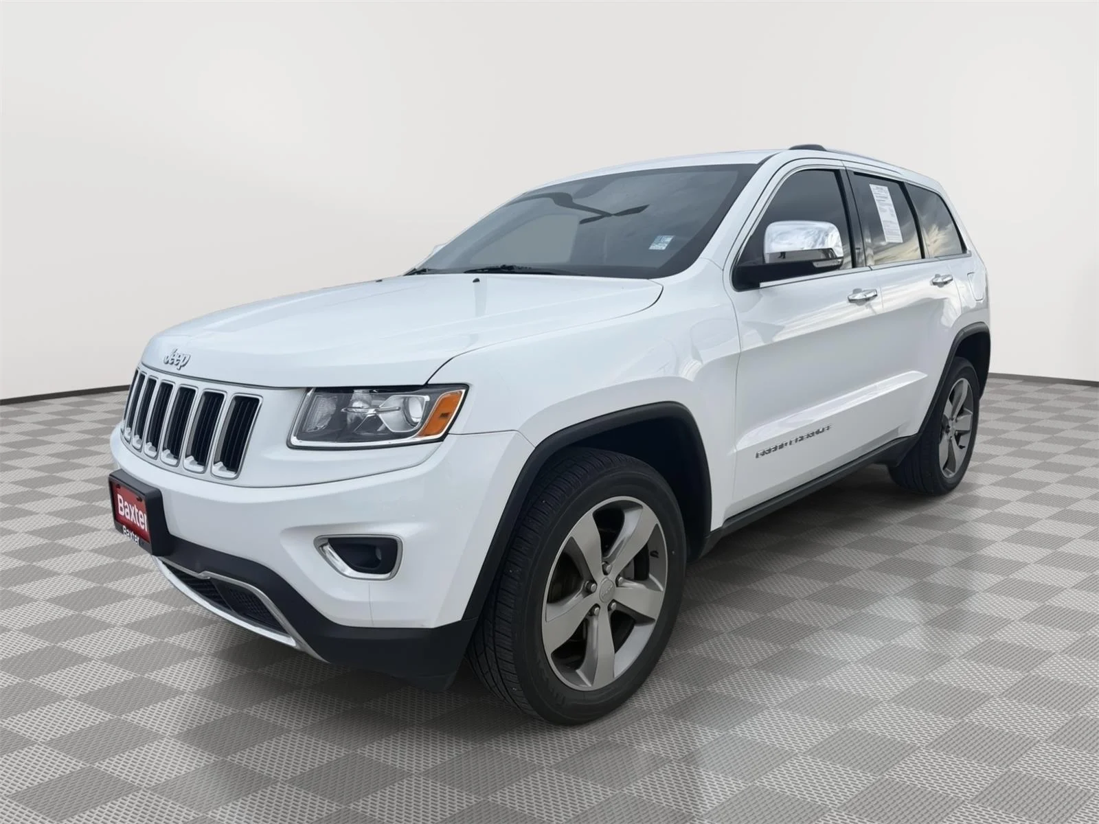 Used 2014 Bright White Clearcoat Jeep Limited image 3
