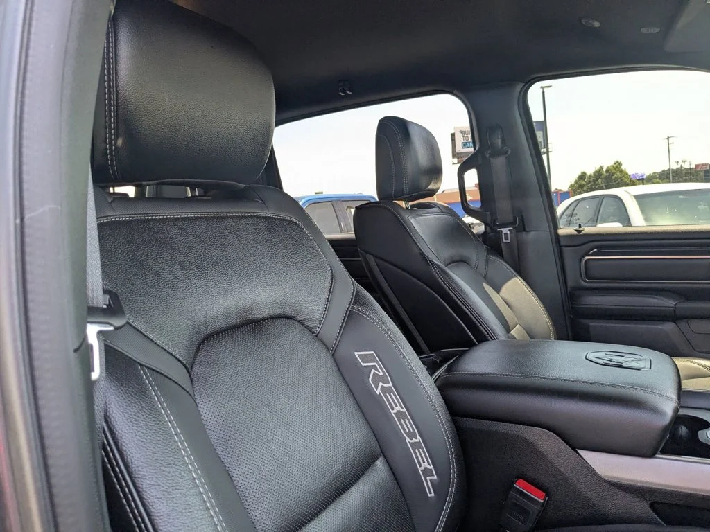 Used 2022 Granite Crystal Metallic Clearcoat Ram Rebel image 26