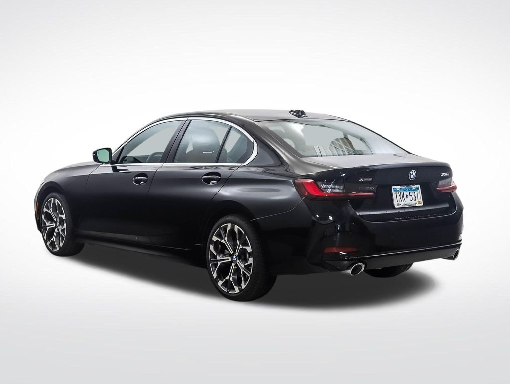Certified Used 2025 Jet Black BMW 330i xDrive image 3