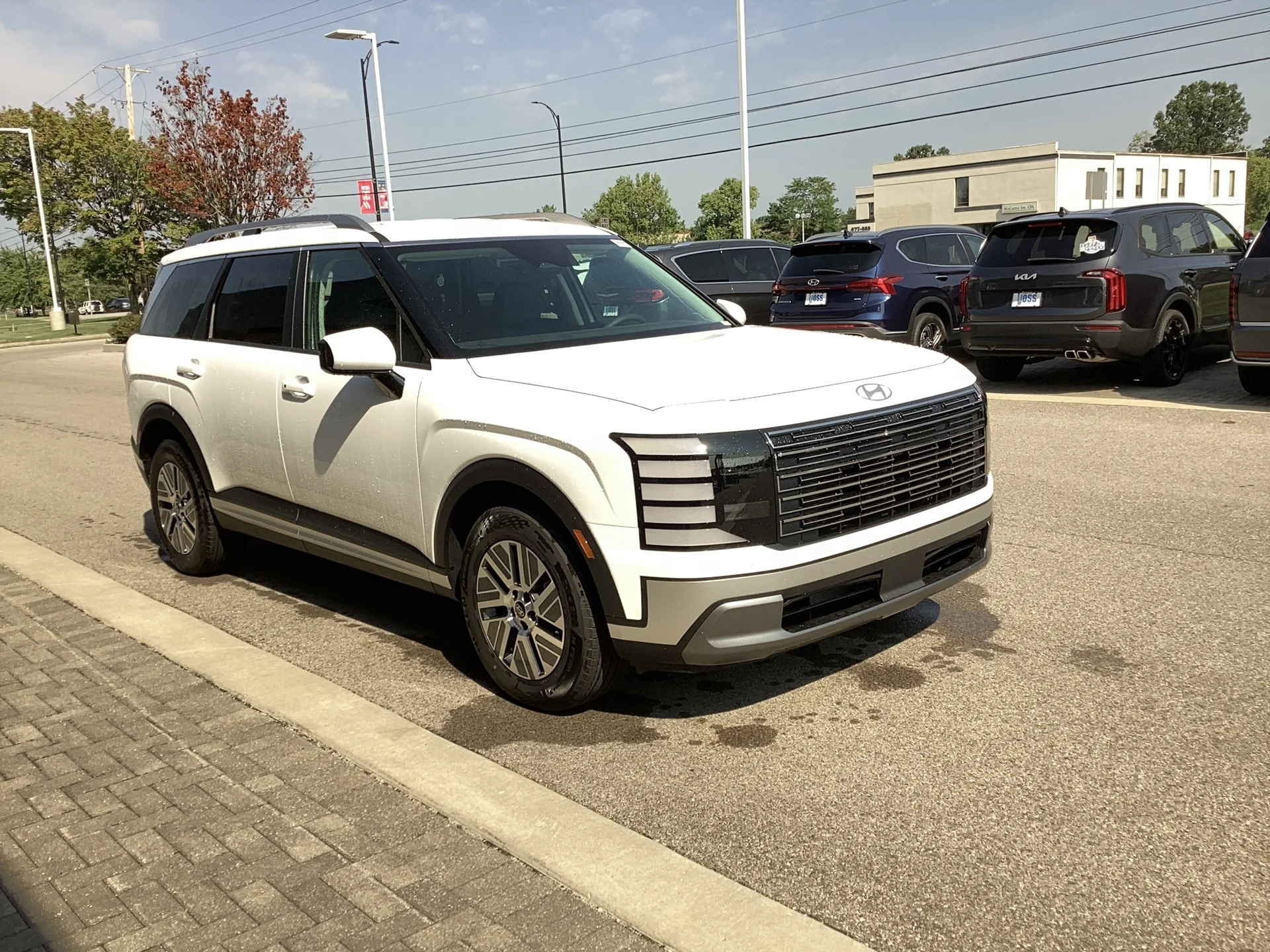 New 2026 Creamy White Pearl Hyundai SEL 7P image 4