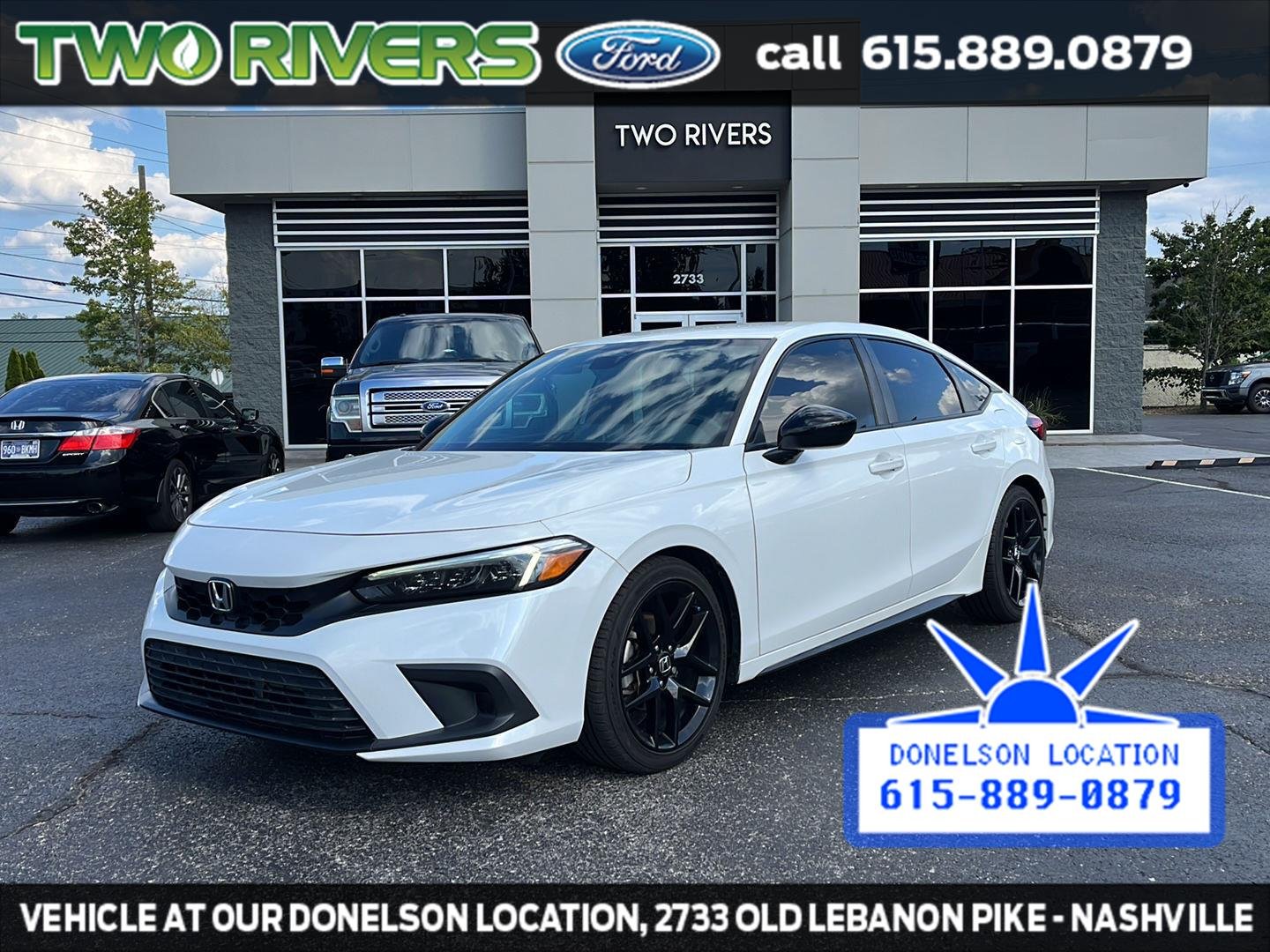 Used 2022 Platinum White Pearl Honda Sport image 1