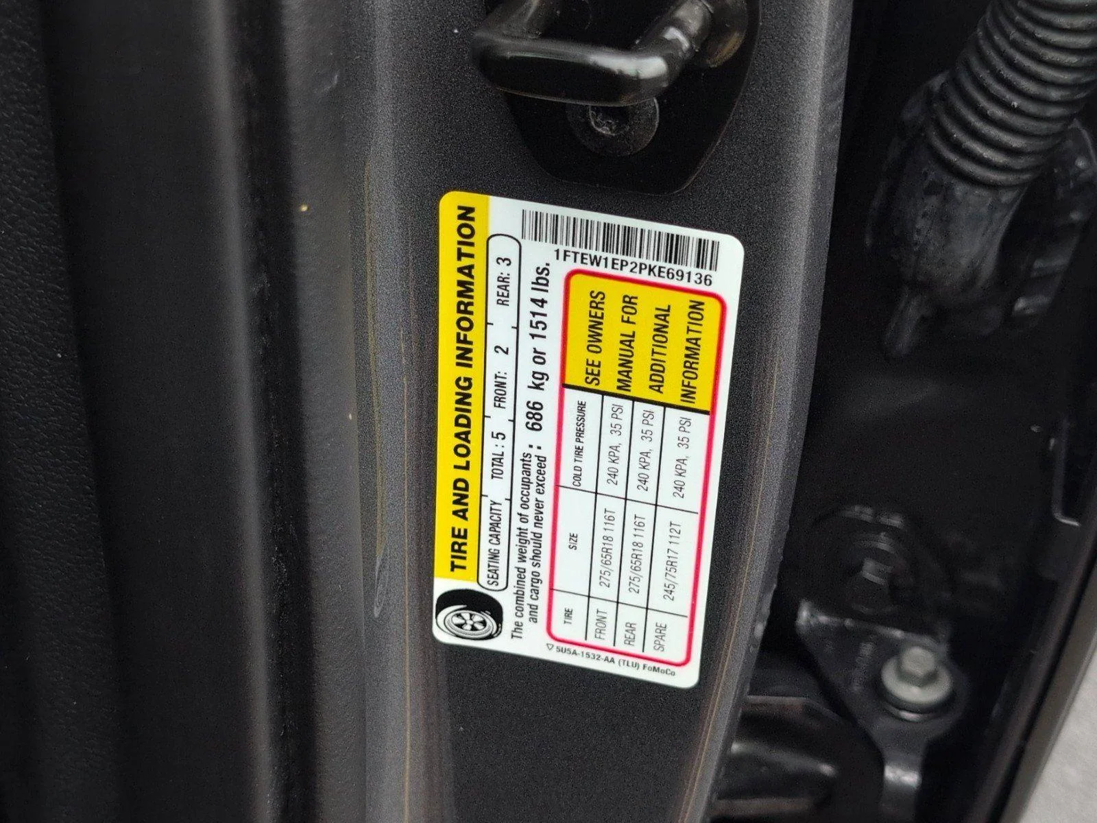 Used 2023 Carbonized Gray Ford XLT image 11