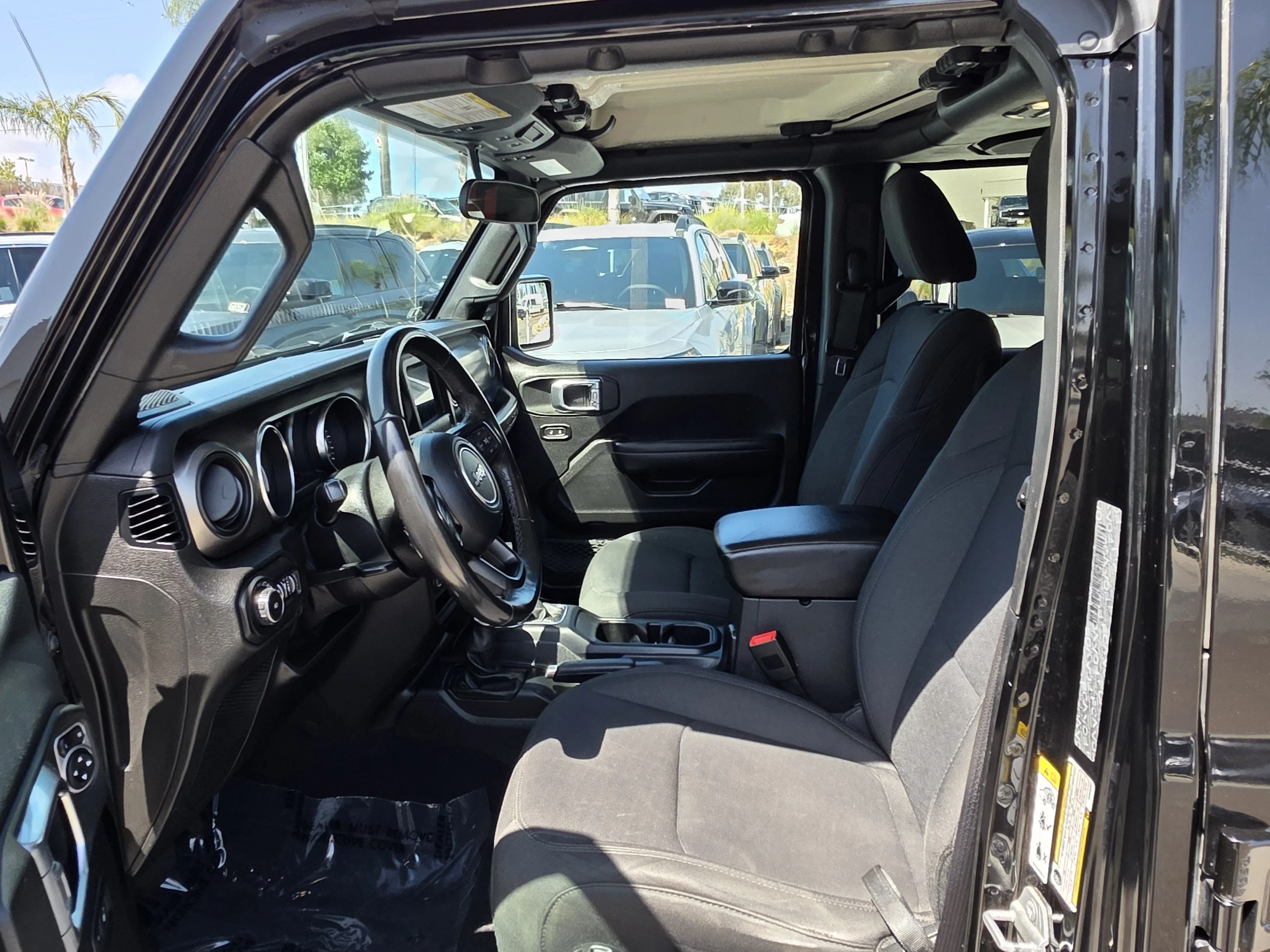 Used 2019 Black Clearcoat Jeep Unlimited Sport S image 12