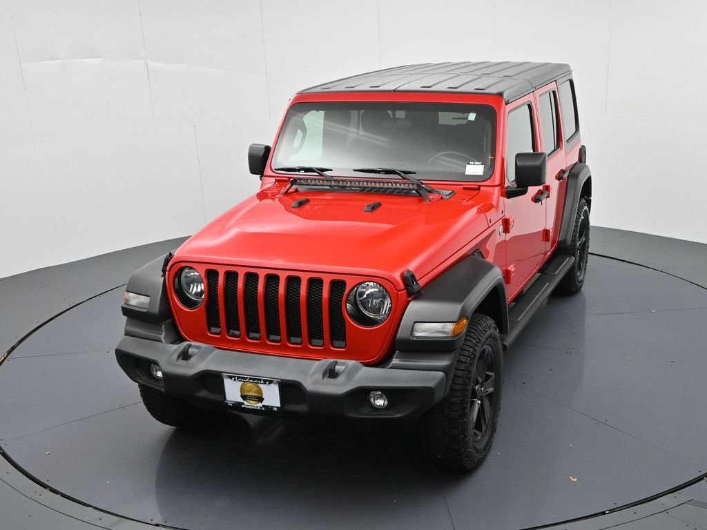 Used 2019 Red Jeep Unlimited Sport Altitude image 17