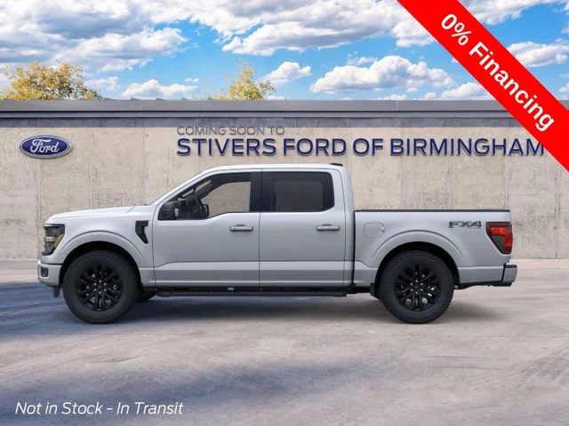 New 2026 Iconic Silver Metallic Ford XLT image 4