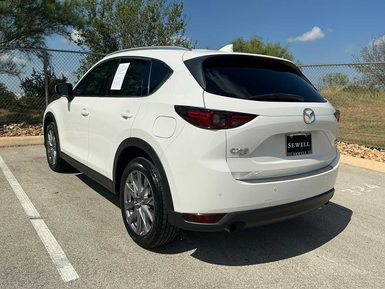 Used 2021 Snowflake White Pearl Mica Mazda Grand Touring Reserve image 6