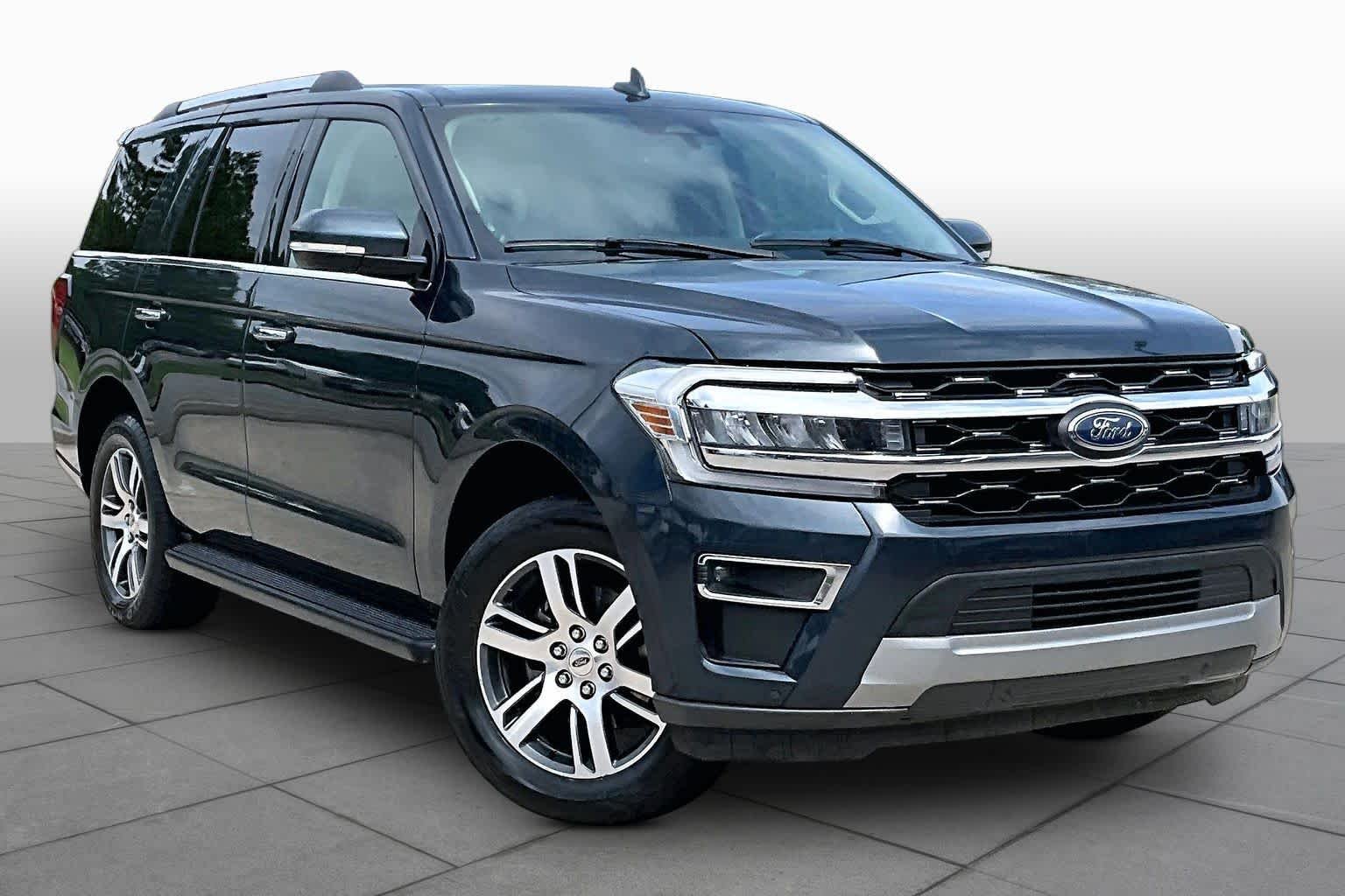 Used 2024 Stone Blue Metallic Ford Limited image 3