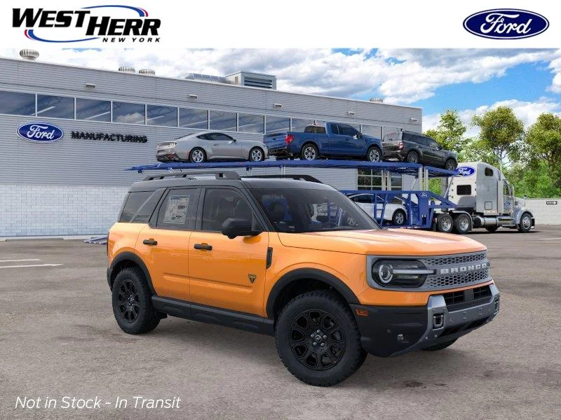New 2026 Orange Fury Metallic Tri-Coat Ford Badlands® image 1