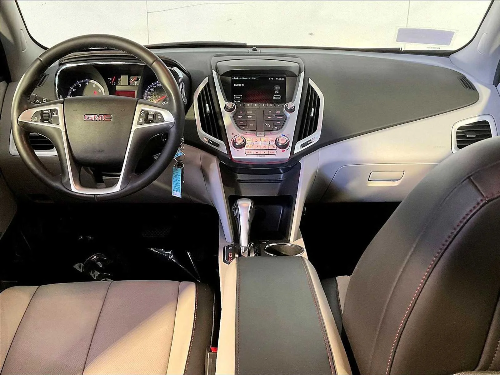 Used 2015 Dark Sapphire Blue Metallic GMC SLT image 14