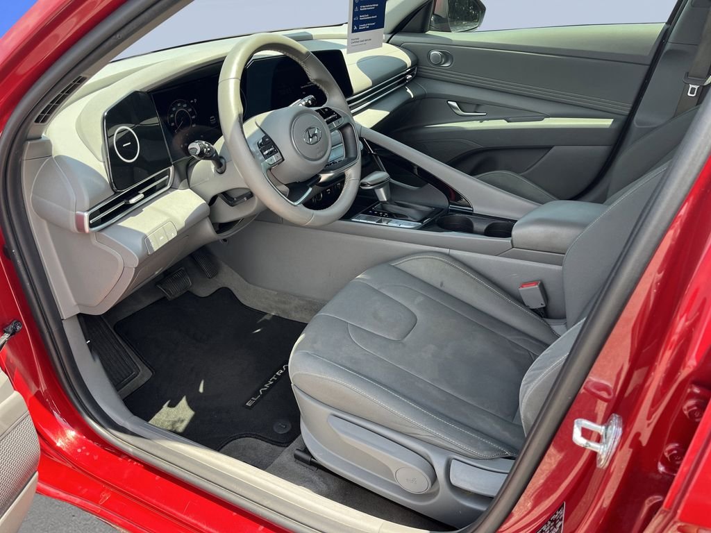 Used 2023 Scarlet Red Pearl Hyundai SEL image 10