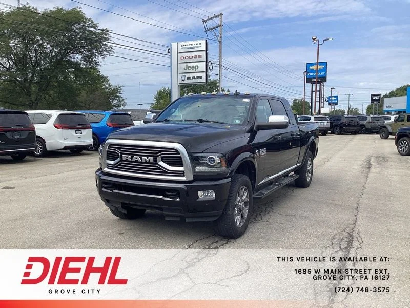 Used 2018 Black Ram Laramie Longhorn image 3