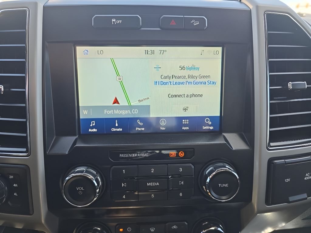Used 2021 Carbonized Gray Metallic Ford LARIAT image 9
