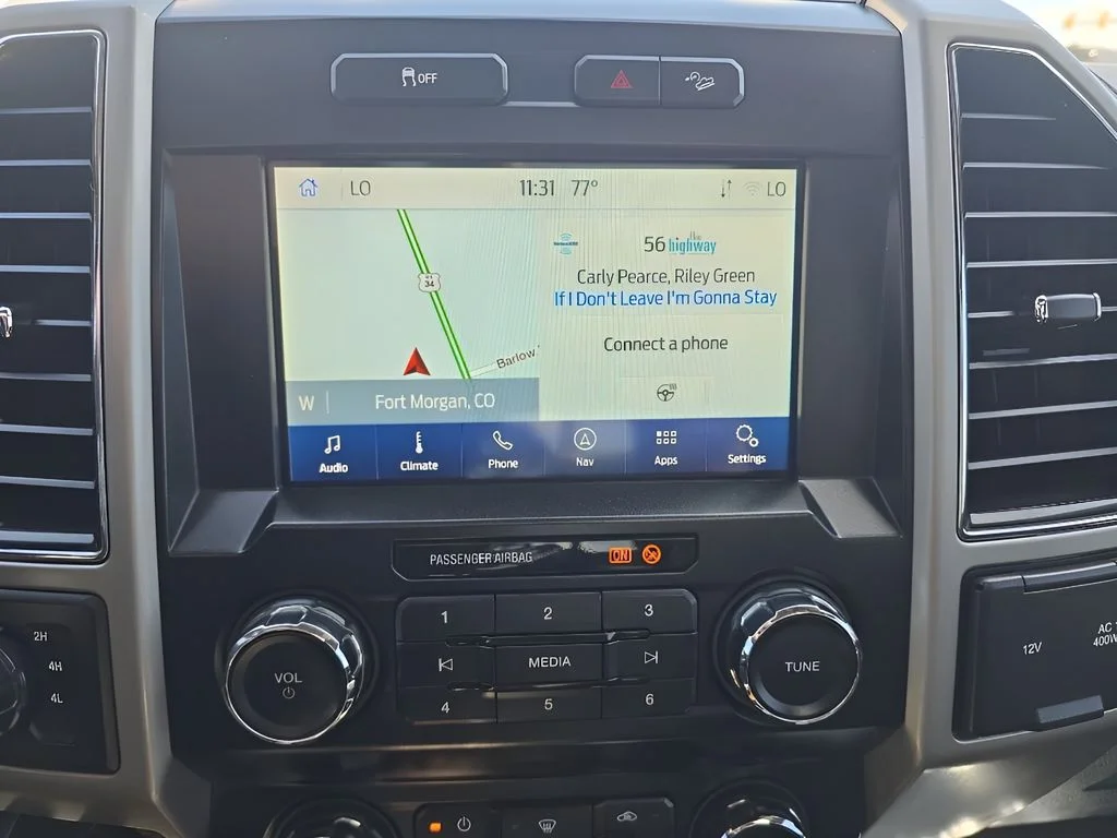 Used 2021 Carbonized Gray Metallic Ford LARIAT image 9