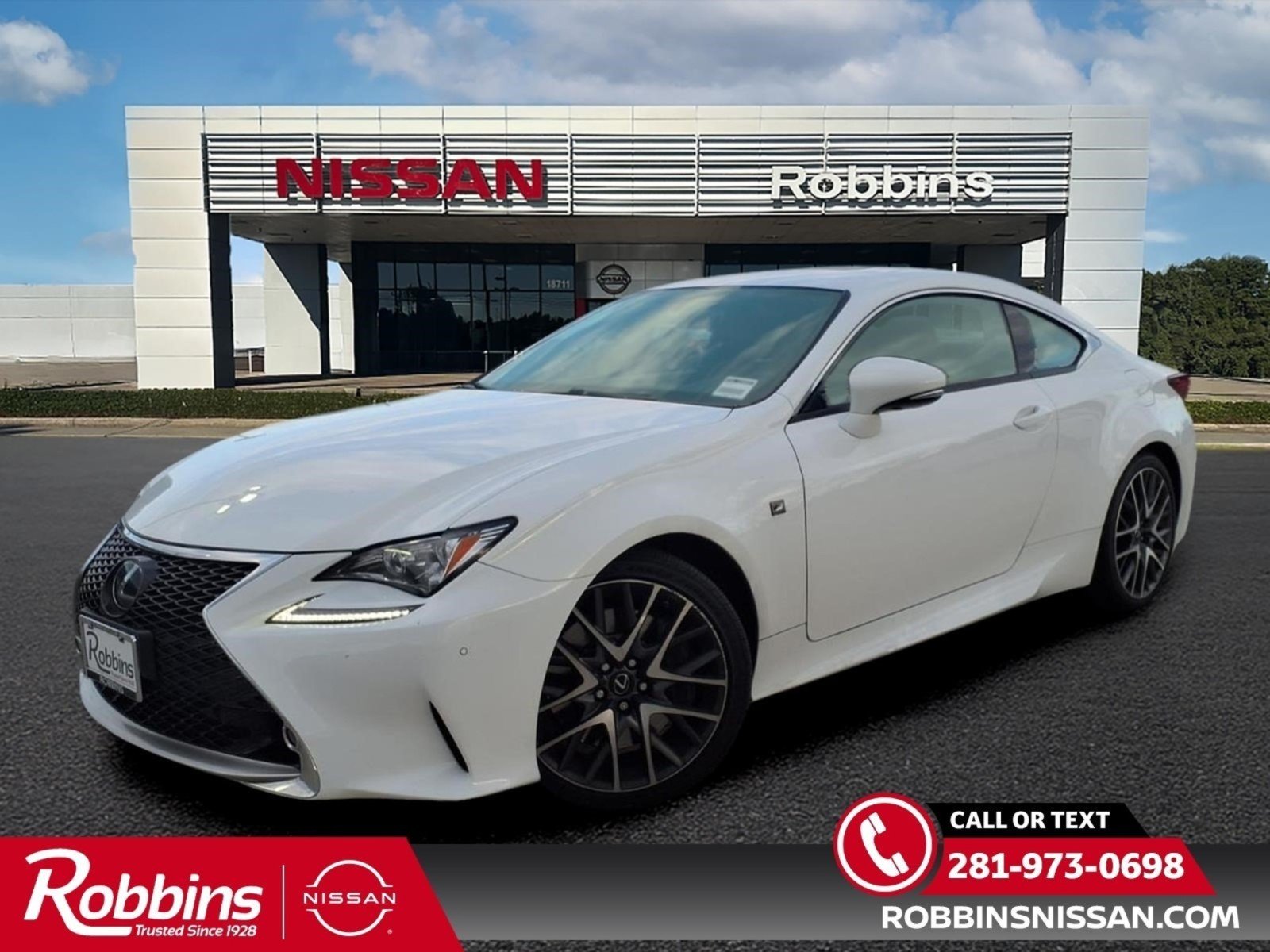 Used 2017 Ultra White Lexus RC 350 F Sport image 1