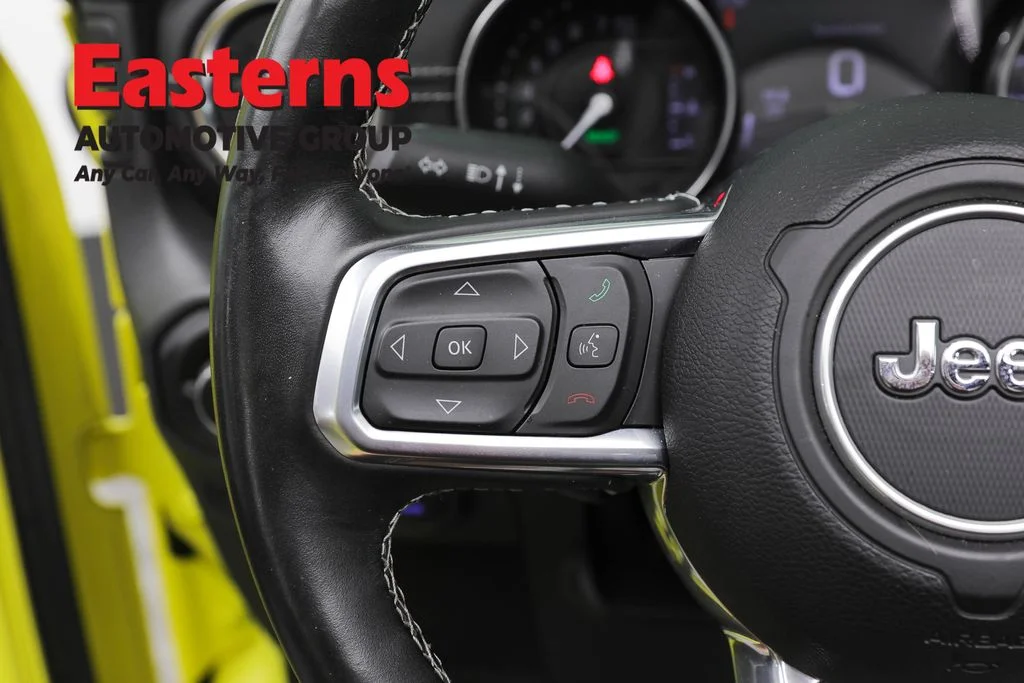 Used 2022 Yellow Jeep Unlimited Sahara 4xe image 15