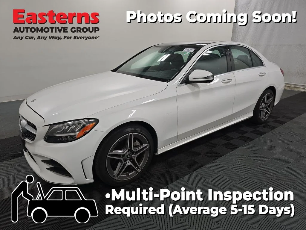 Used 2021 White Mercedes-Benz C 300 image 1