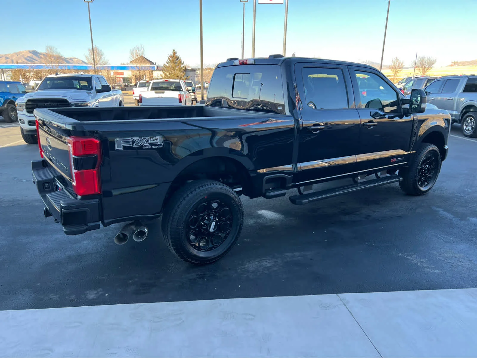 New 2026 Agate Black Metallic Ford F-350® Lariat® image 7
