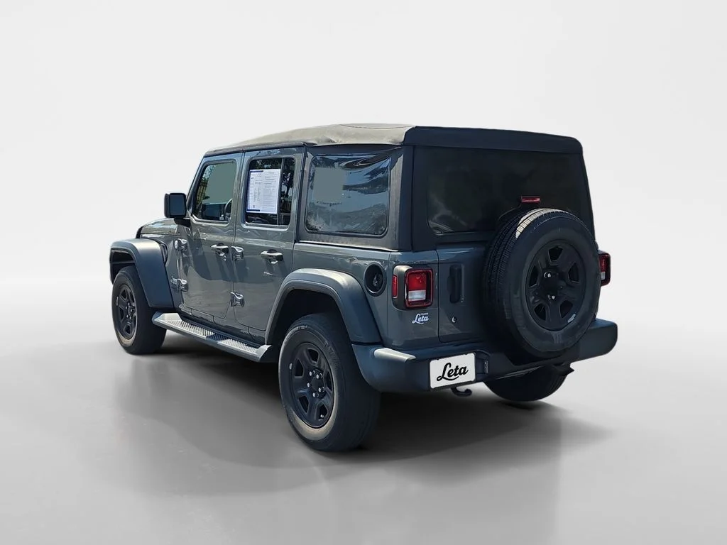 Used 2021 Sting-Gray Clearcoat Jeep Unlimited Sport image 6